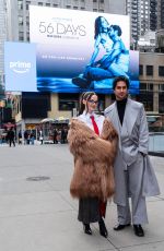 DOVE CAMERON and Avan Jogia visit Times Square in New York City 02/16/2026