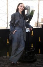 DOVE CAMERON and Cast of 56 Days Visits Empire State Building in New York City 02/17/2026