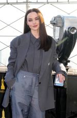 DOVE CAMERON and Cast of 56 Days Visits Empire State Building in New York City 02/17/2026