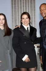 DOVE CAMERON and Cast of 56 Days Visits Empire State Building in New York City 02/17/2026
