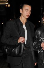 DUA and RINA LIPA Leaves Gymkhana in London 02/24/2026