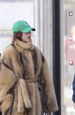 DUA LIPA and Callum Turner Out in Paris 02/21/2026