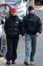 DUA LIPA and Callum Turner Out with Their Dog in Paris 01/25/2026