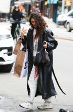 EIZA GONZALEZ Out and About in Manhattan in New York 02/19/2026