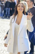 ELETTRA LAMBORGHINI Arrives at 76th Sanremo Festival 02/13/2026