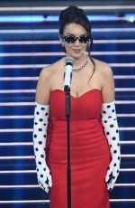 ELETTRA LAMBORGHINI at 76th Sanremo Music Festival 2026 at Teatro Ariston in Sanremo 02/27/2026