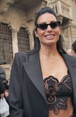 ELISABETTA GREGORACI at Blumarine Fashion Show at Milan Fashion Week 02/27/2026
