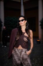 ELISBAETTA GREGORACI at Milan Fashion Week - Womenswear Fall/Winter 2026/2027 in Milan 02/27/2026