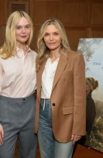 ELLE FANNING and MICHELLE PFEIFFER at Paramount+ Tastemaker Event for The Madison in Los Angeles 02/27/2026