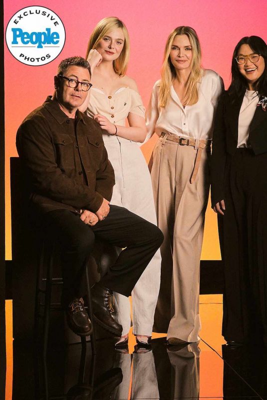 ELLE FANNING and MICHELLE PFEIFFER - People