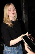 ELLE FANNING Arrives at Timothee Chalamet Event in Los Feliz 02/12/2026