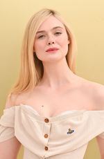 ELLE FANNING at Apple TV Press Day at Barker Hangar in Santa Monica 02/03/2026