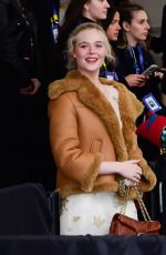 ELLE FANNING at Coach Fall 2026 Runway Show at New York Fashion Week 02/11/2026