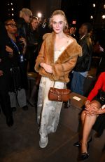 ELLE FANNING at Coach Fall 2026 Runway Show at New York Fashion Week 02/11/2026