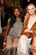 ELLE FANNING at Coach Fall 2026 Runway Show at New York Fashion Week 02/11/2026