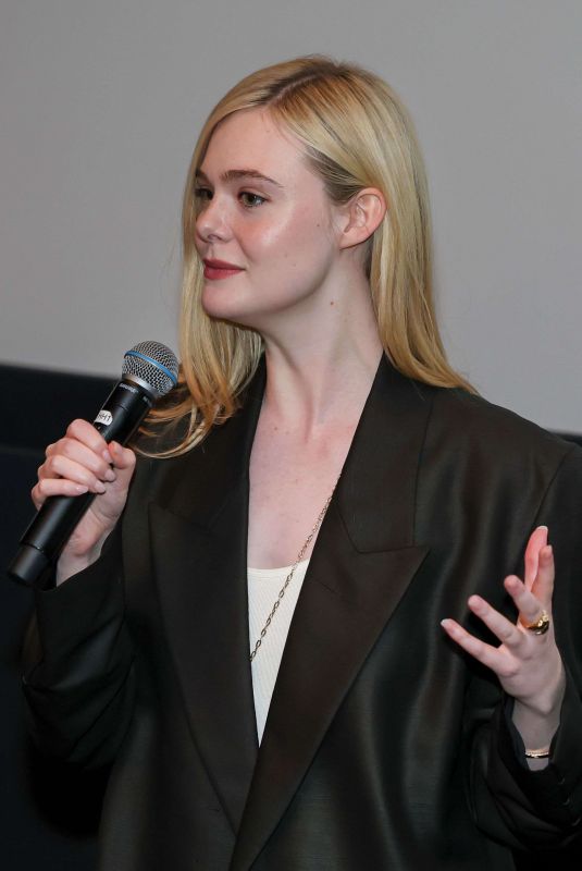 ELLE FANNING at Pillion UTA Special Screening Hosted by Elle Fanning 02/05/2026