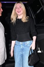 ELLE FANNING Out and About in Los Angeles 02/12/2026