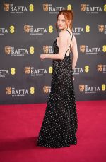 ELLIE BAMBER at 2026 EE BAFTA Film Awards in London 02/22/2026