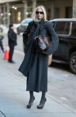 ELSA HOSK Arrives at 7 For All Mankind Fashion Show at NYFW in New York City 02/13/2026