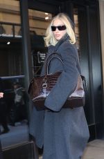 ELSA HOSK Arrives at 7 For All Mankind Fashion Show at NYFW in New York City 02/13/2026