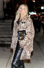 ELSA HOSK Arrives at Khaite Fashion Show at NYFW in New York City 02/14/2026