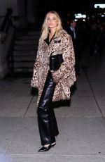 ELSA HOSK Arrives at Khaite Fashion Show at NYFW in New York City 02/14/2026