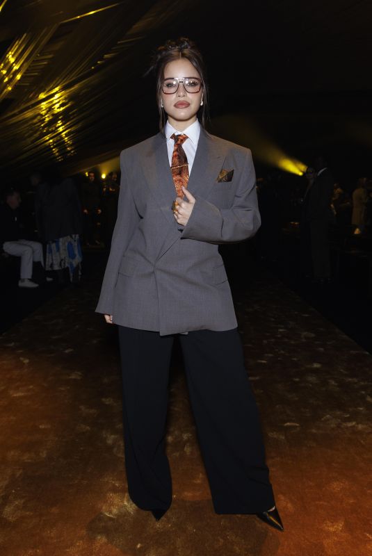 EMILIA MERNES at Boss Fashion Show at Milan Menswear Fall/Winter 2026/2027 Fashion Week in Milan 02/26/2026
