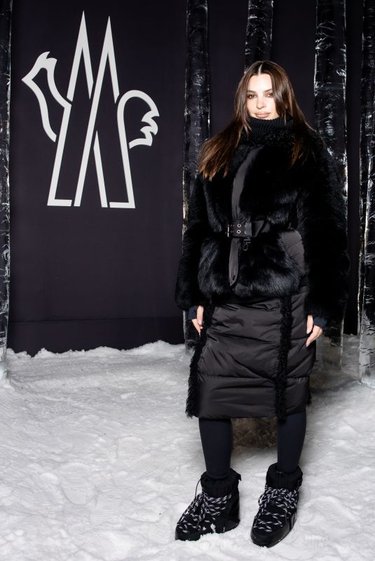 EMILY RATAJKOWSKI at Moncler Grenoble FW26 Runway Show in Aspen 01/31/2026