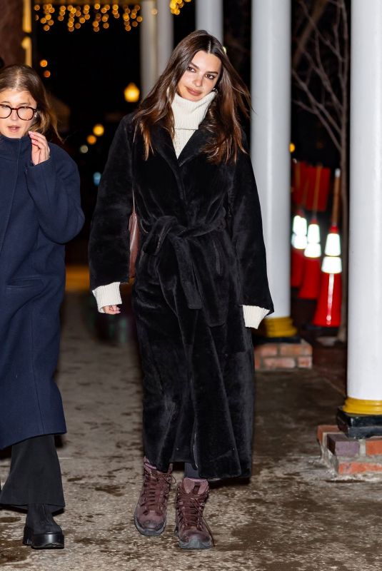 EMILY RATAJKOWSKI Out and about in Aspen 01/30/2026