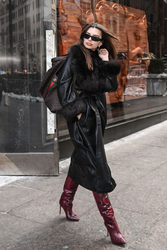 EMILY RATAJKOWSKI Out and About in New York City 02/06/2026
