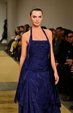 EMILY RATAJKOWSKI Walks Runway at Tory Burch Show at NYFW in New York City 02/11/2026