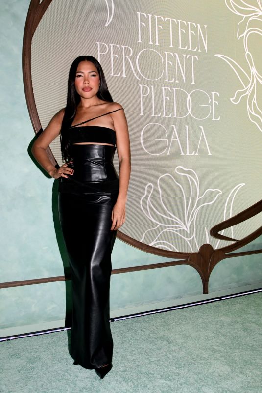 EMMA GREDE at Fifteen Percent Pledge Fundraising Gala at Paramount Studios in Los Angeles 02//07/2026
