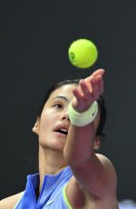EMMA RADUCANU at First Round of Winners Open in Cluj-Napoca, Romania 01/02/2026