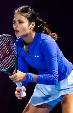 EMMA RADUCANU Retires from First Round Match at Qatar TotalEnergies Open in Doha 02/09/2026
