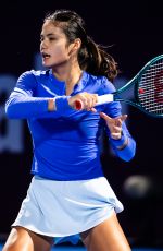 EMMA RADUCANU Retires from First Round Match at Qatar TotalEnergies Open in Doha 02/09/2026