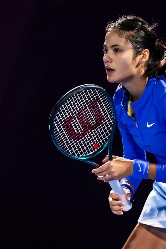 EMMA RADUCANU Retires from First Round Match at Qatar TotalEnergies Open in Doha 02/09/2026