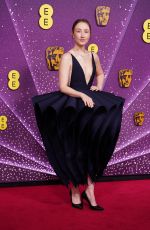 ERIN DOHERTY at 2026 EE BAFTA Film Awards in London 02/22/2026