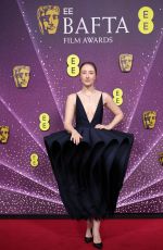 ERIN DOHERTY at 2026 EE BAFTA Film Awards in London 02/22/2026