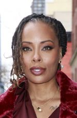 EVA MARCILLE Arrives CBS Mornings Show in New York 02/19/2026