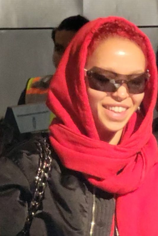 FKA TWIGS Arrives at LAX in Los Angeles 02/02/2026