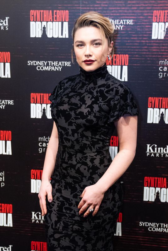 FLORENCE PUGH at Dracula West End Opening Night in London 02/17/2026