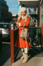 GIA SKOVA Out at Main Street in Park City 02/07/2026