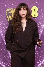 GIDEON ADLON at 2026 EE BAFTA Film Awards in London 02/22/2026