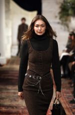 GIGI HADID Walks Runway at Ralph Lauren Womenswear Fall/Winter 2026 Show at NYFW in New York 02/10/2026
