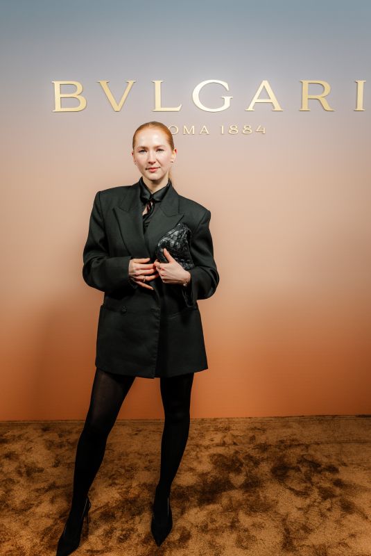 GINA STIEBITZ at BVLGARI X Constantin Film Dine & Dance Event at 76th Berlinale 02/15/2026