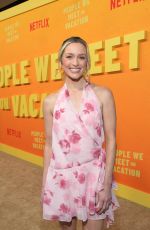 GREER GRAMMER at People We Meet On Vacation Premiere at Egyptian Theatre in Hollywood 01/06/2026