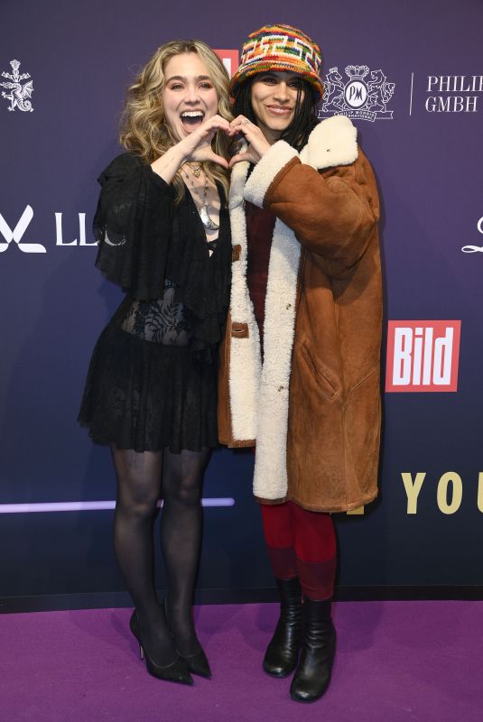 HALEY LU RICHARDSN and ZAZIE BEETZ at Place To B Party at 76th Berlinale 02/14/2026.