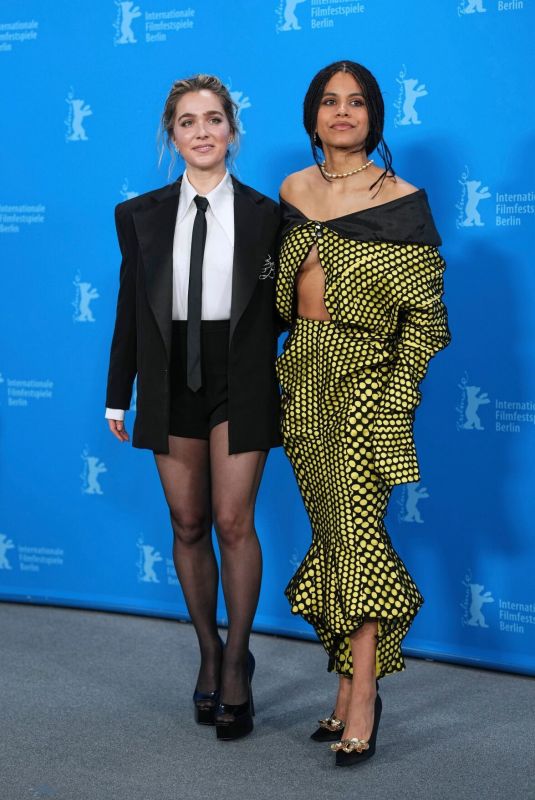 HALEY LU RICHARDSON and ZAZIE BEETZ at a Photocall at 76th Berlinale 02/13/2026