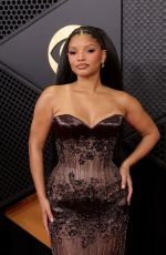 HALLE BAILEY at 68th GRAMMY Awards at Crypto.com Arena in Los Angeles 02/01/2026