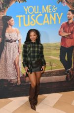HALLE BAILEY at You, Me & Tuscany Special Screening in Los Angeles 02/27/2026